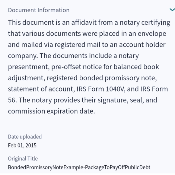 ✅ P.B. Registered Promissory Note Package 🇱🇷🦅⚖️ - Picture 2 of 2